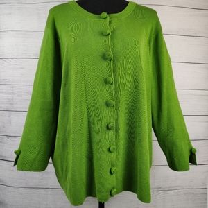 Evie Women's Cardigan Green